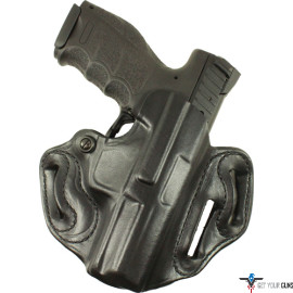 DESANTIS SPEED SCABBARD HOLSTR RH OWB LEATHER GLK 20,21 BLK