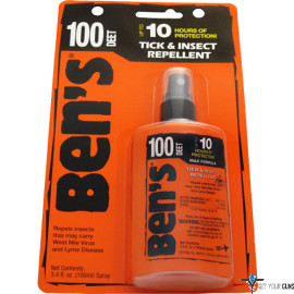 AMK BEN'S 100 INSECT REPELLENT 100% DEET 3.4OZ PUMP (CARDED)