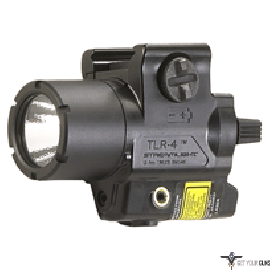 STREAMLIGHT TLR-4 LIGHT/LASER WHITE LED/RED LASER RAIL MOUNT