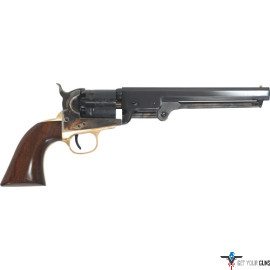 CIMARRON 1851 NAVY OVAL TG .36 CALIBER 7.5" FS WALNUT