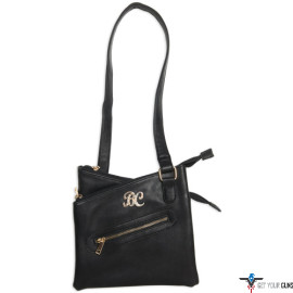 BULLDOG CONCEALED CARRY PURSE CROSS BODY STYLE BLACK