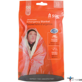 AMK SOL EMERGENCY BLANKET 2.9 OZ, 60"X84" MADE IN USA