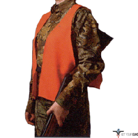 HS ORANGE SAFETY VEST SUPER QUIET ONE SIZE MEDIUM-3XL