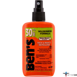 AMK BEN'S 30 INSECT REPELLENT 30% DEET 3.4OZ PUMP (CARDED)