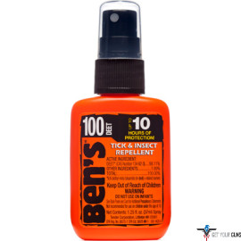 AMK BEN'S 100 INSECT REPELLENT 100% DEET 1.25OZ PUMP (CARDED)