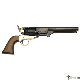 TRADITIONS 1851 NAVY .44 CAL. REVOLVER 7.375" BRASS FRAME